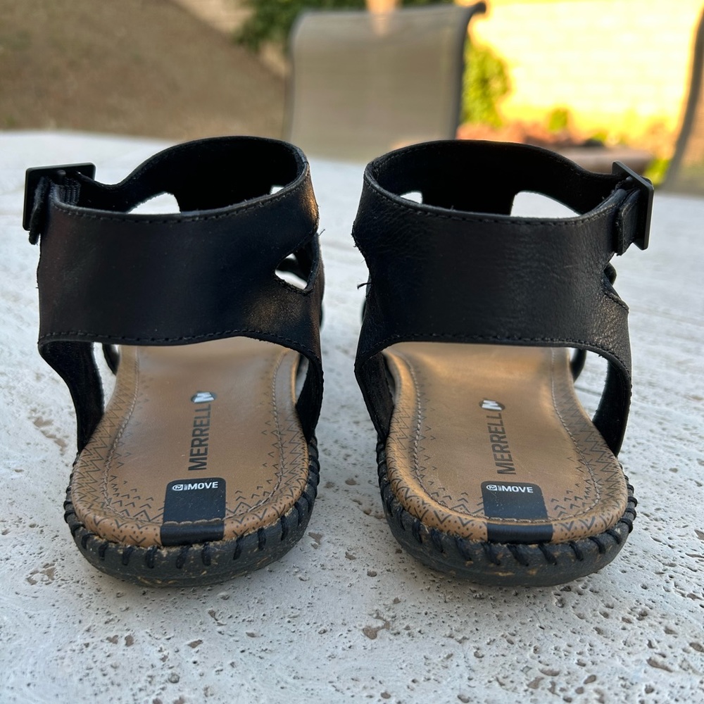 ✨NEW✨MERRELL LEATHER SANDALS - Picture 5 of 8